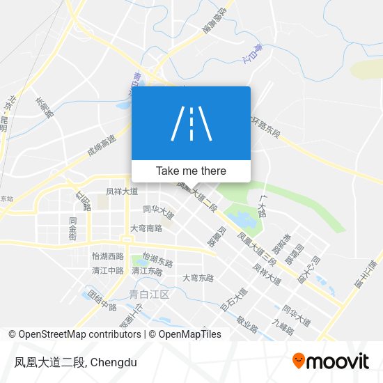 凤凰大道二段 map
