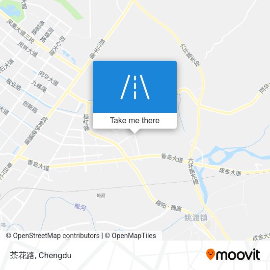 茶花路 map