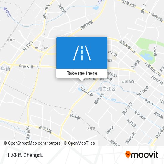 正和街 map