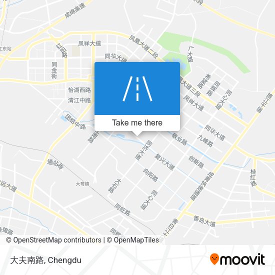 大夫南路 map
