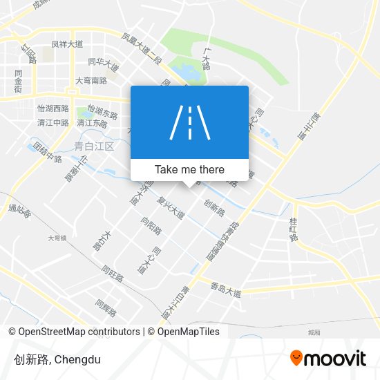 创新路 map