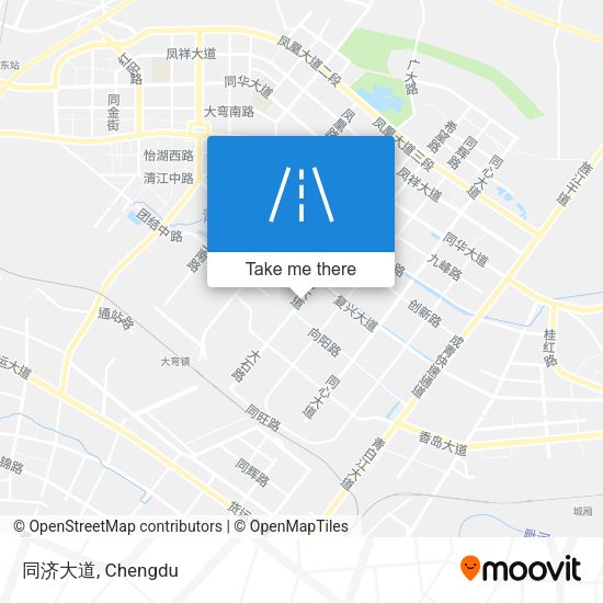 同济大道 map