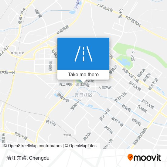 清江东路 map