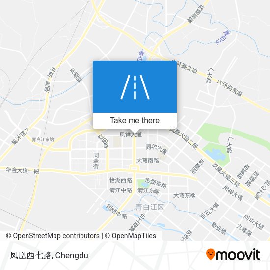 凤凰西七路 map