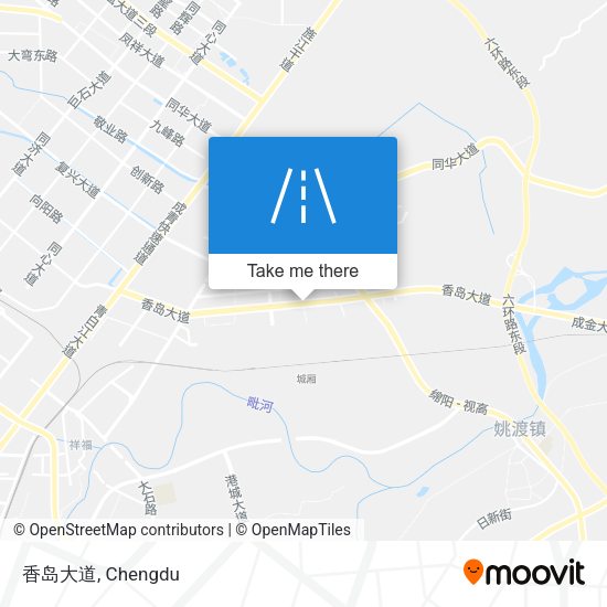 香岛大道 map
