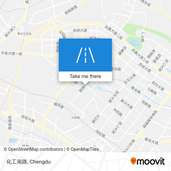 化工南路 map