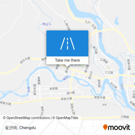 金沙街 map