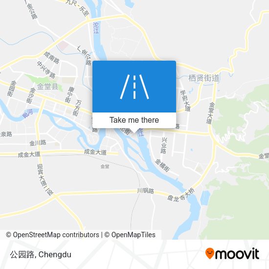 公园路 map
