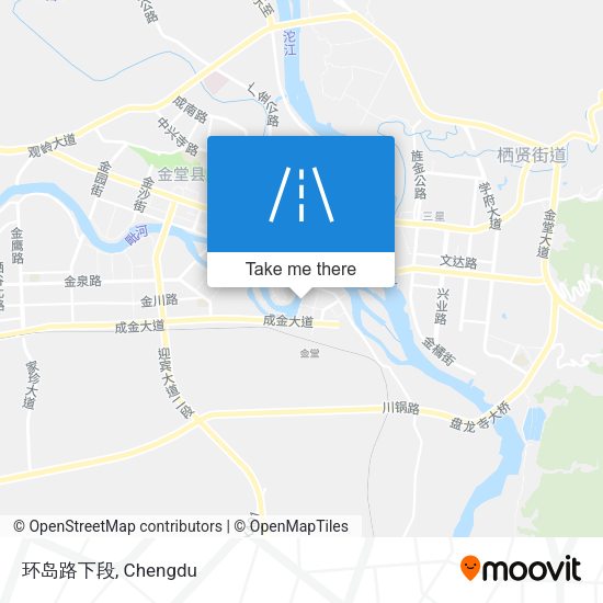 环岛路下段 map