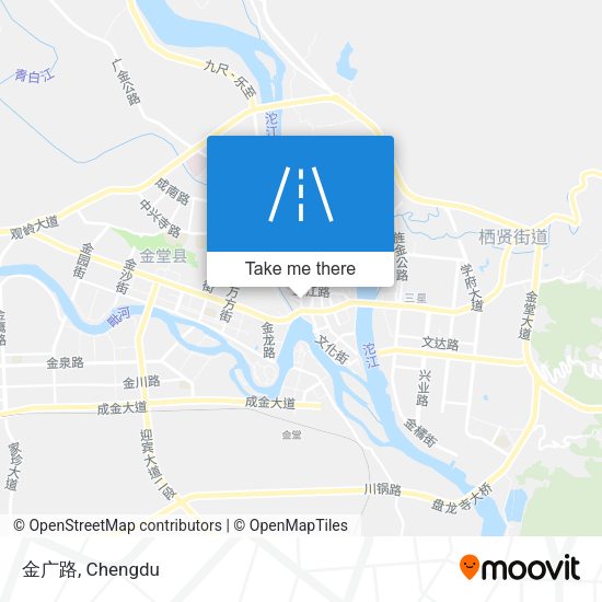 金广路 map