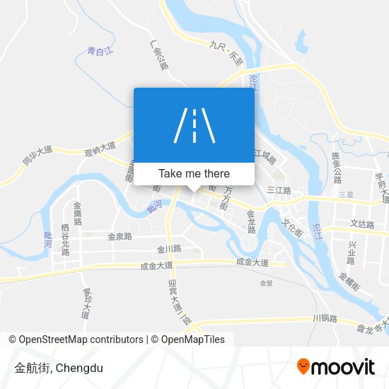 金航街 map