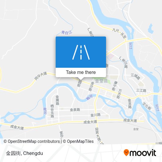 金园街 map