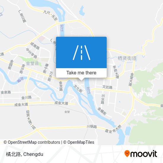 橘北路 map