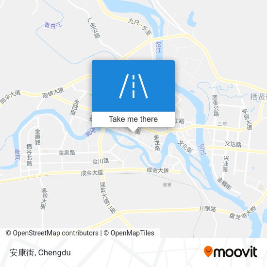 安康街 map