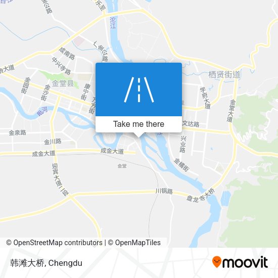 韩滩大桥 map