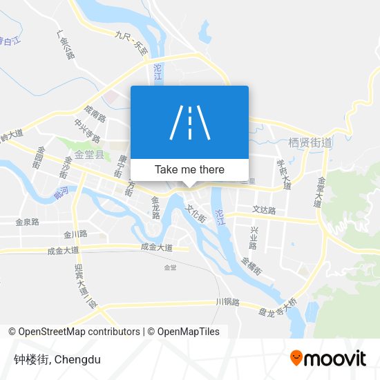 钟楼街 map