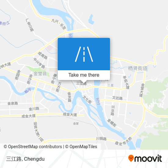 三江路 map