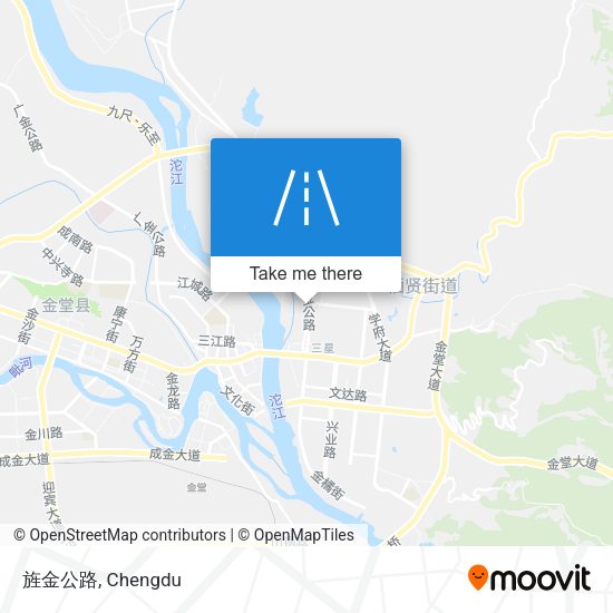 旌金公路 map
