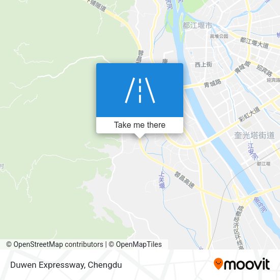 Duwen Expressway map