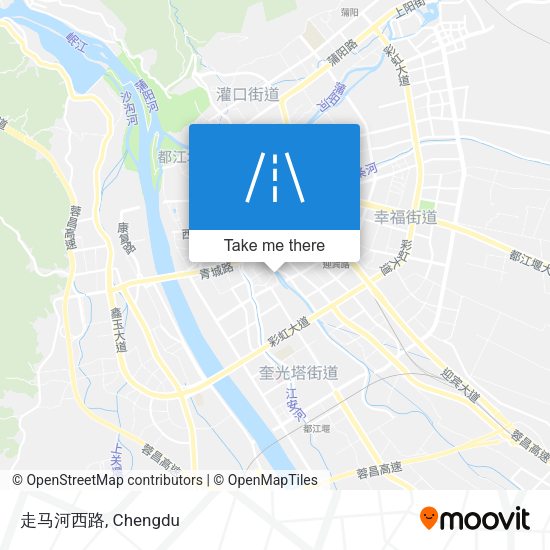 走马河西路 map