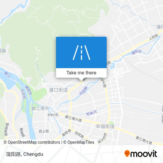 蒲阳路 map
