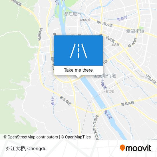 外江大桥 map