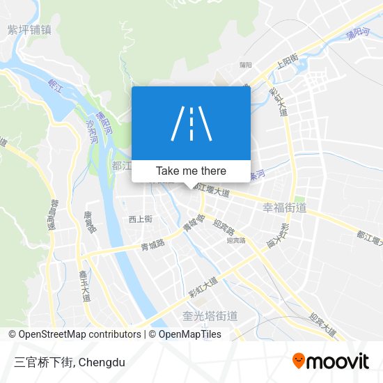 三官桥下街 map