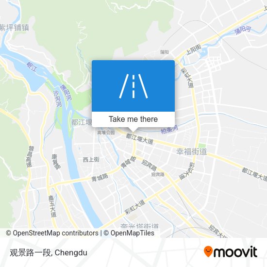 观景路一段 map