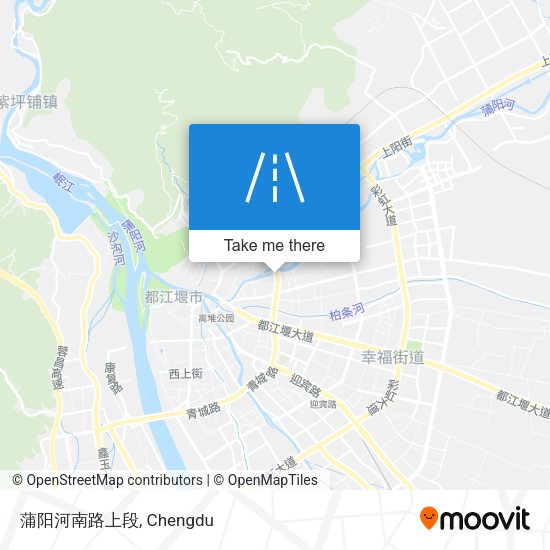 蒲阳河南路上段 map