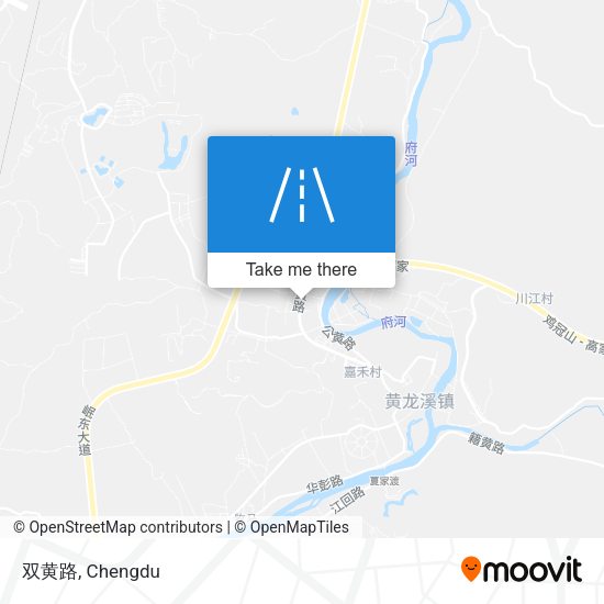 双黄路 map