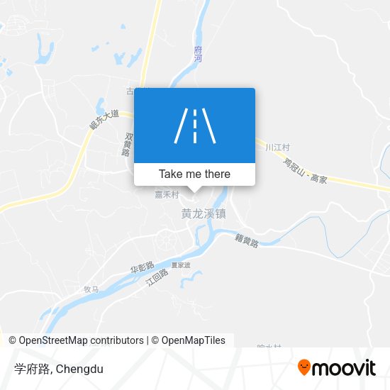 学府路 map