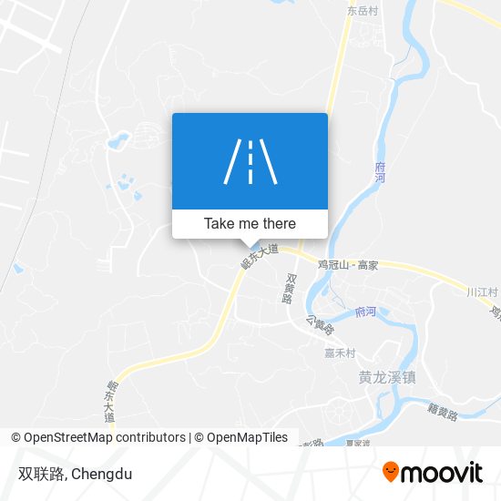 双联路 map