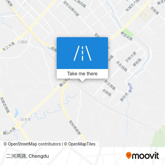 二河两路 map