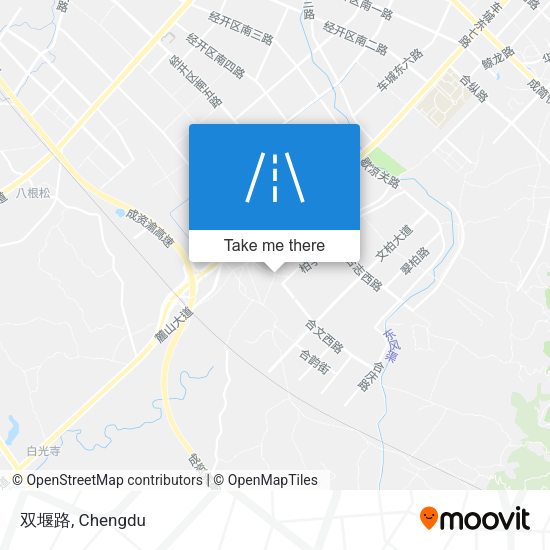 双堰路 map