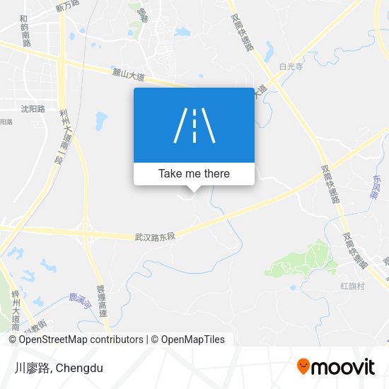 川廖路 map