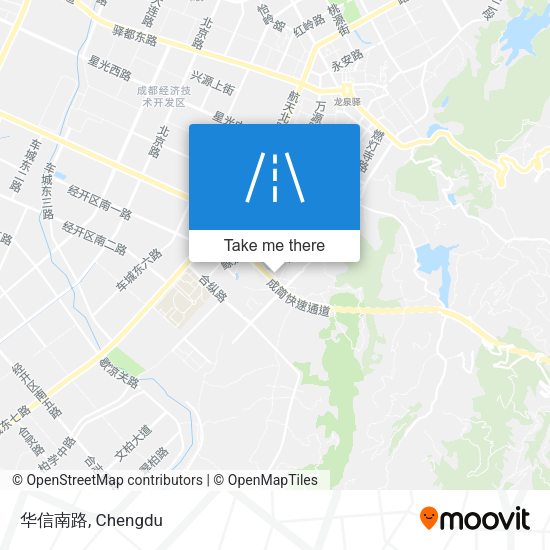 华信南路 map