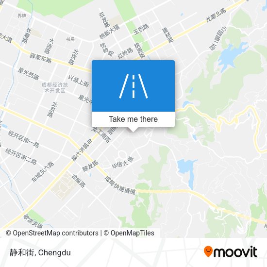静和街 map