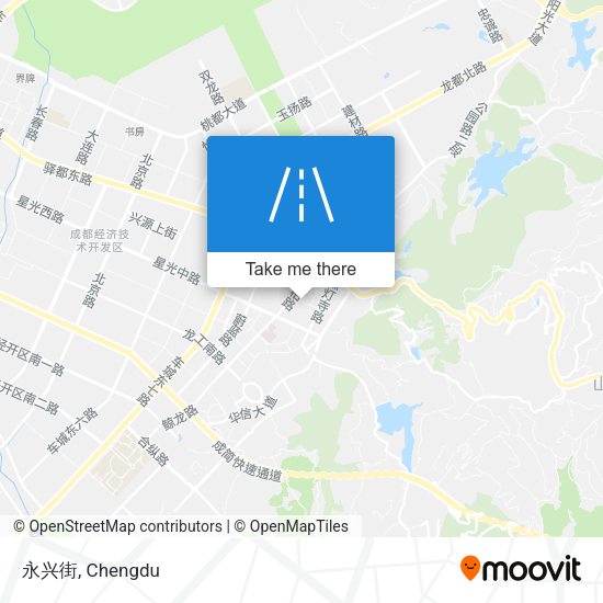 永兴街 map