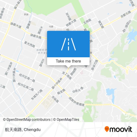 航天南路 map