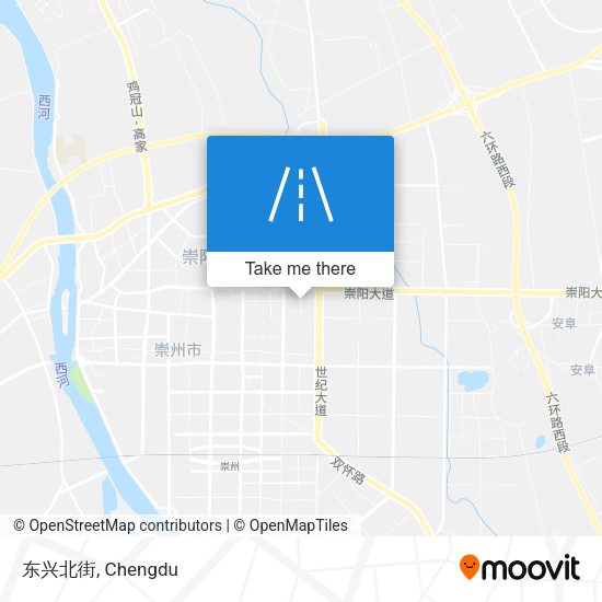 东兴北街 map
