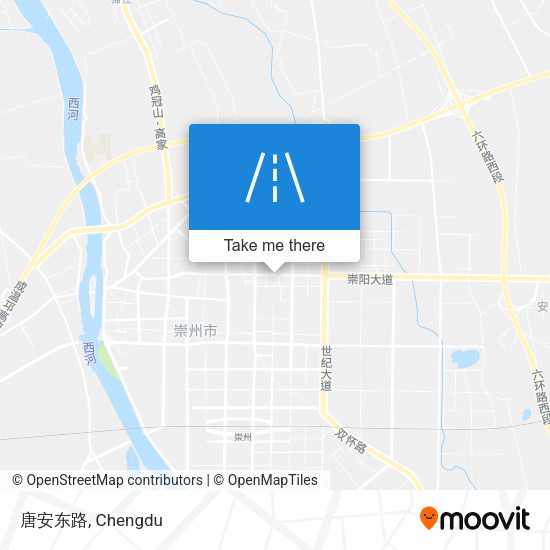 唐安东路 map