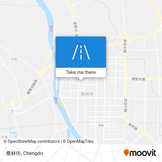 桑林街 map