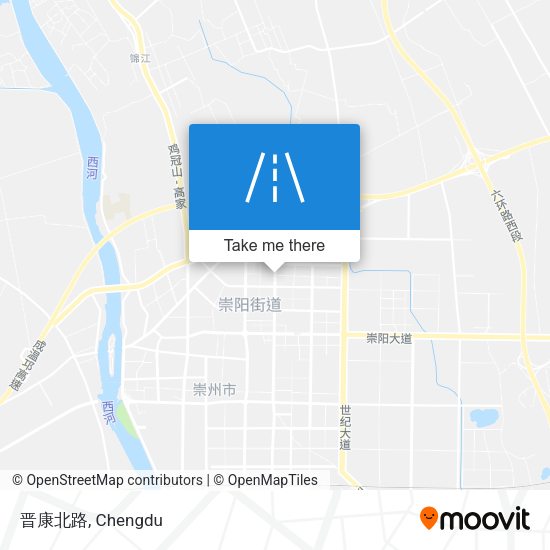 晋康北路 map