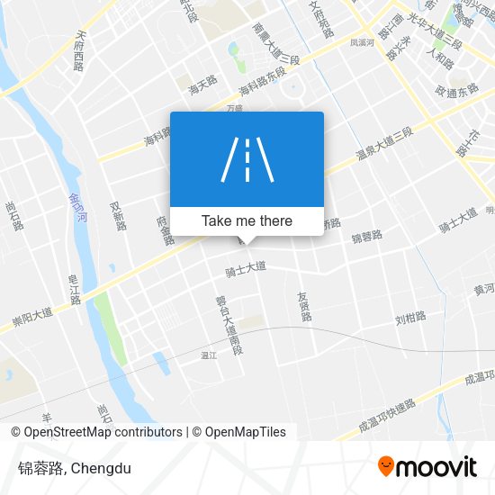 锦蓉路 map