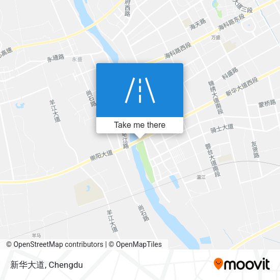 新华大道 map