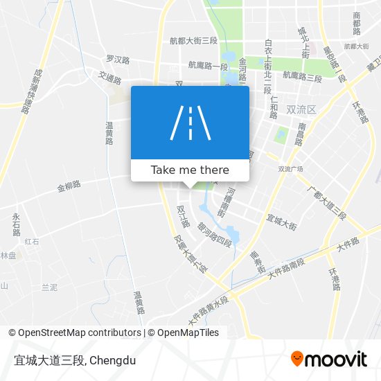 宜城大道三段 map