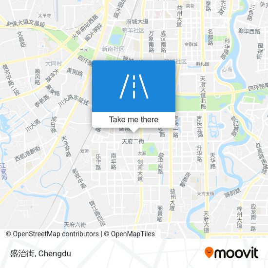 盛治街 map