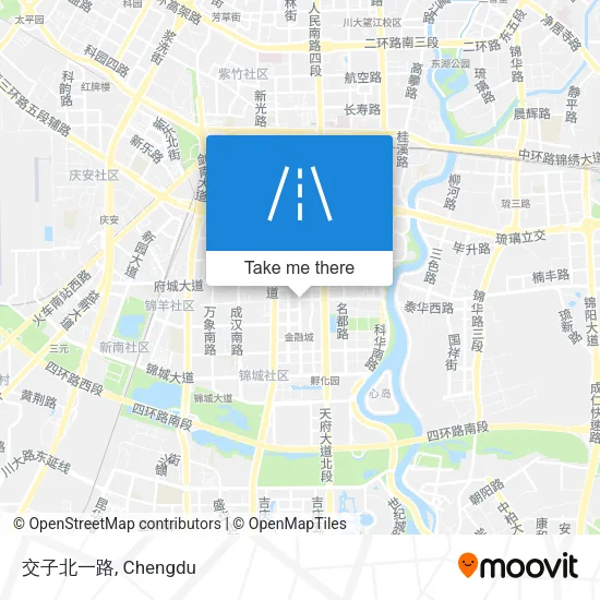 交子北一路 map