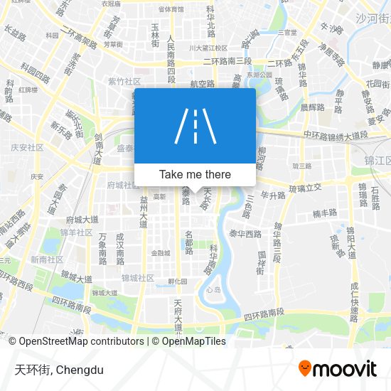 天环街 map