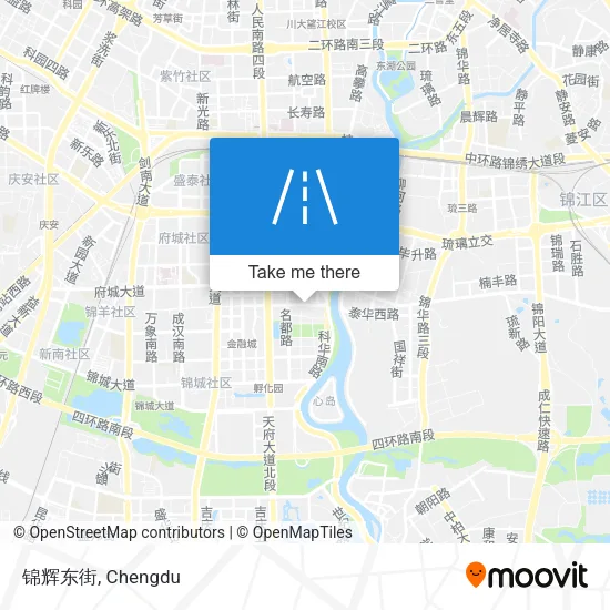 锦辉东街 map